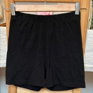 Los Angeles Apparel Black Bike Shorts